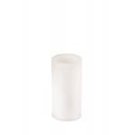 Led Wax Pillar Candle (Set Of 6 ) 3"Dx6"H Wax/Plastic - 2 C Batteries Not Incld.