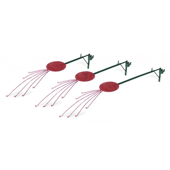 Tree Display Arm - Adjustable (Set Of 6) 13"-18",16"-23",20"-31" Metal