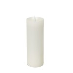 Simplux Led Pillar Candle W/Moving Flame (Set Of 2) 3"D x 7"H