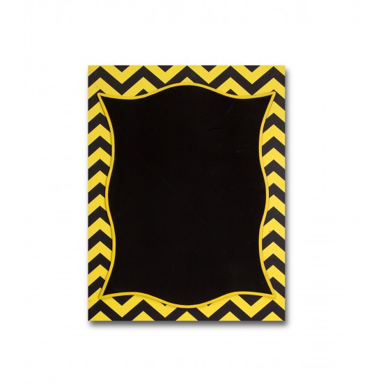 Chevron Chalkboard (Set Of 2) 15.5"Wx20"H Mdf