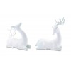 Modern Deer (Set Of 2)10"H,13.5"H Polystone