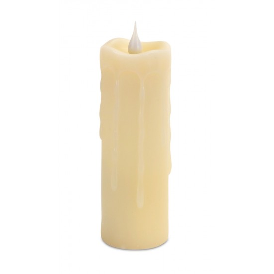 Simplux Votive W/Moving Flame (Set Of 2) 2"Dx6"H