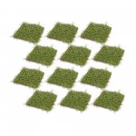 Moss Mat (Setof 12) 12"Sq Polyester/Plastic