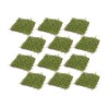Moss Mat (Setof 12) 12"Sq Polyester/Plastic