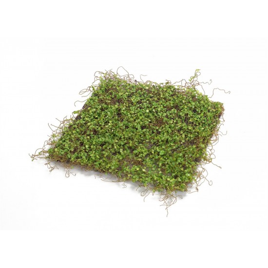 Moss Mat (Setof 12) 12"Sq Polyester/Plastic