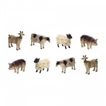 Sheep/Pig/Cow/Goat (Set Of 8)