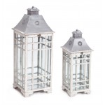 Lantern (Set Of 2) 24.5"H, 33"H Metal