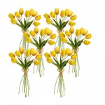 Tulip Bundle (Set Of 6) 15"H, Yellow