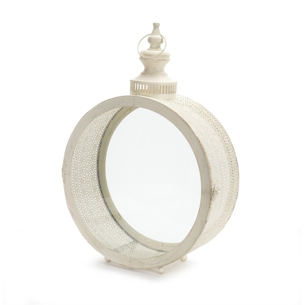 Lantern 22"H Metal/Glass Lantern 22"H Metal/Glass