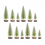 Mini Table Tree (Set Of 12) 6.25"H, 9"H, 10.5"H Plastic