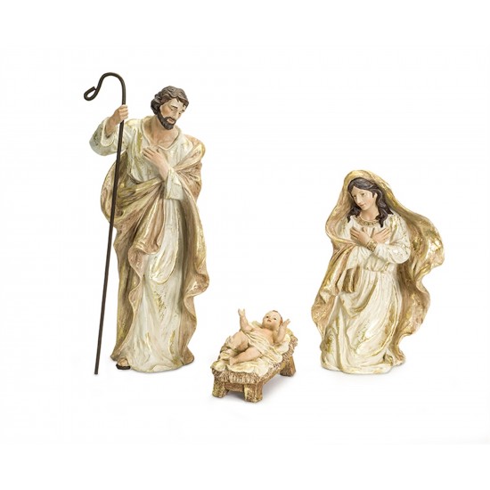 Holy Family (Set Of 3) 5.25"H - 18.5"H Resin