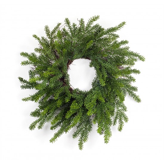 Pine Wreath 32"D Plastic