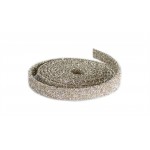 Glitter Rope (12 Rolls) 1" x 15'L Plastic, Champagne