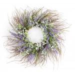 Floral Wreath 30.5"D Eva