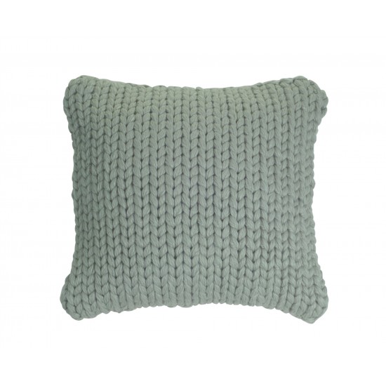 Pillow (Set Of 2) 17" Polyester, Green