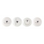 Chicken Plate (Set Of 8) 6.5"D Stoneware