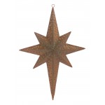 Star Ornament (Set Of 2) 18.75"H Metal