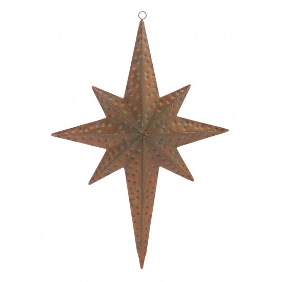 Star Ornament (Set Of 2) 18.75"H Metal