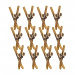 Ski And Boot Ornament (Set Of 12) 9"H Wood