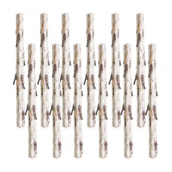 Birch Branch Bundle (Set Of 12) 26.75"H Pvc