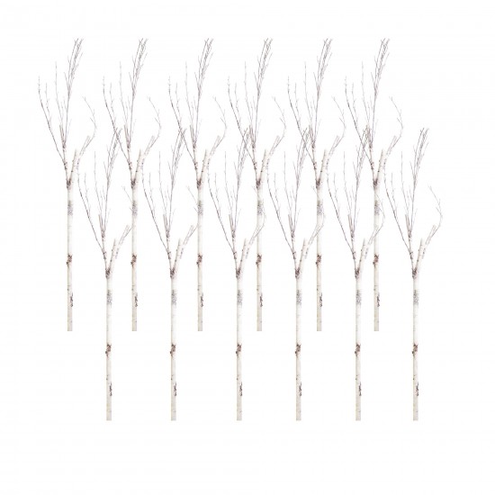 Birch Branch (Set Of 12) 83"H Pvc