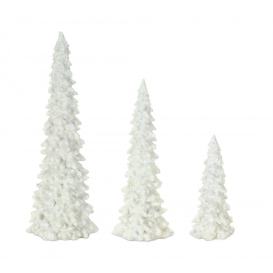 Tree (Set Of 6) 5.75"H, 9"H, 11.5"H Resin