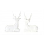 Deer (Set Of 12) 6"H Resin