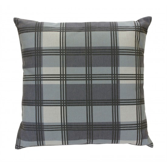Plaid Pillow 18.5" Polyester