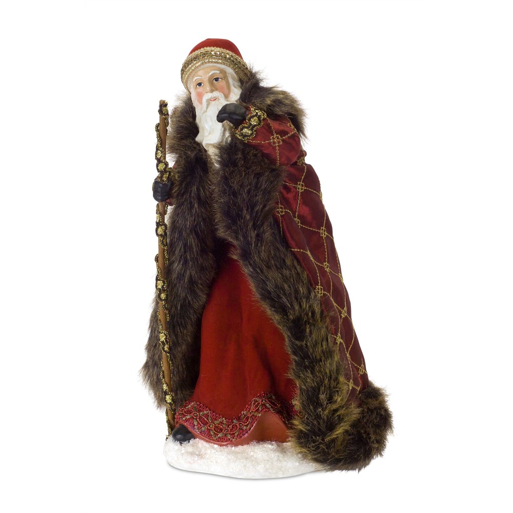 Santa 15"H Paper Pulp