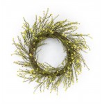 Mini Floral Wreath 18"D Plastic/Polyfoam