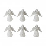 Angel (Set Of 6) 6.25"H Resin