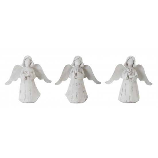 Angel (Set Of 6) 6.25"H Resin