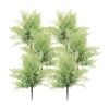 Fern Bush (Set Of 6) 19"H Plastic