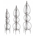 Trellis (Set Of 3) 51"H, 59"H, 66.5"H Metal
