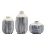 Mini Vase (Set Of 3) 3.5"H, 5.25"H, 6.25"H Terra Cotta