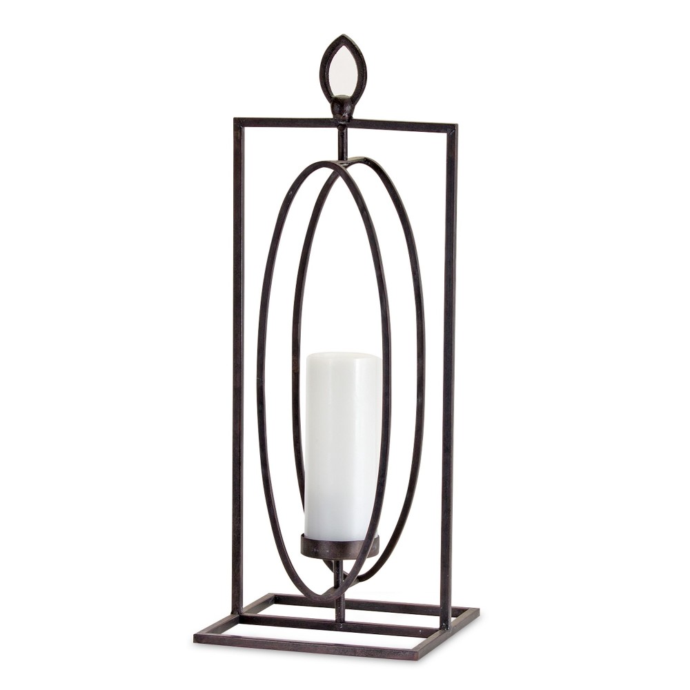 Candle Holder 24"H (Set Of 2) Iron