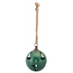 Sleigh Bell 9"D x 29"H (Set Of 2) Iron, Green