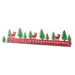 Christmas Countdown 23.5"L x 5.5"H (Set Of 2) Metal