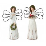 Angel (Set Of 6) 7"H Resin