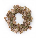 Eucalyptus Wreath 22"D Polyester