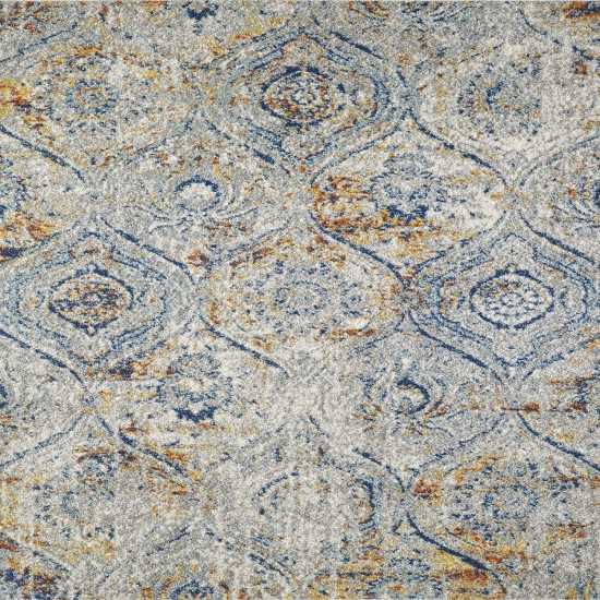 Totti Loops Cream/Multicolor 6x9 Oriental Rug