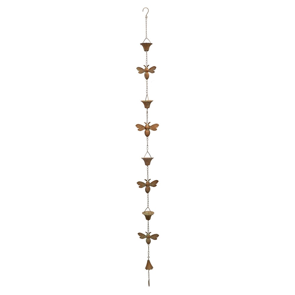 Bee Rain Chain 66.5"L Iron