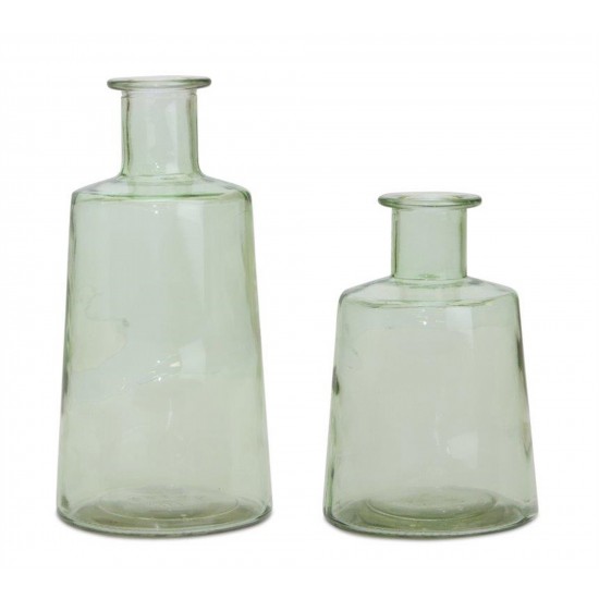 Glass Bottle (Set Of 2)