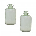 Jug (Set Of 2) 12.25"H Glass