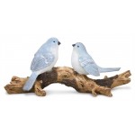 Birds On Branch 9.5"L x 4"H Resin