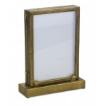 Photo Frame 6.5"L x 8"H Iron/Glass (5 x 7 Photo)