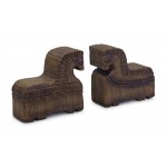 Horse Bookend (Set Of 2) 7"L x 6.75"H Resin
