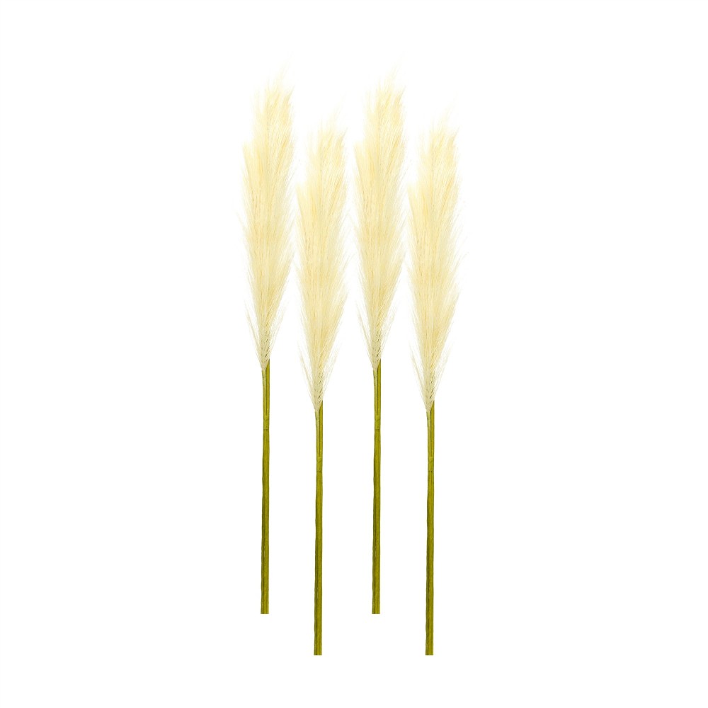 Pampas Spray (Set Of 4) 30"H Polyester