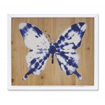 Butterfly Plaque 16.25"L x 14"H Wood/Mdf