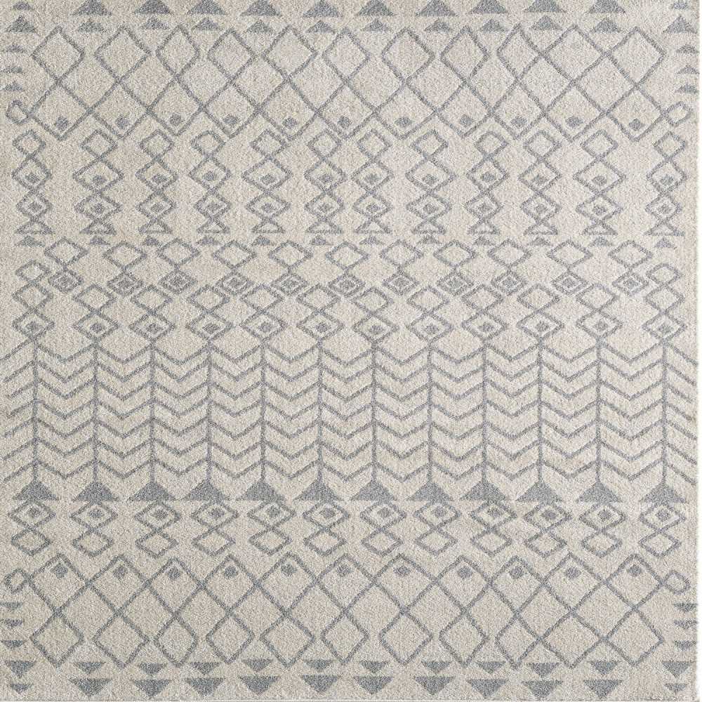 Totti Loops Cream/Gray 2x8 Southwestern Rug